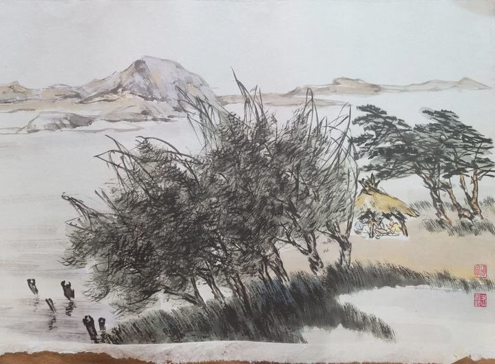 윤진필 경산산단관리공단 이사장 대한민국 예술인 미술대전 초대작가상