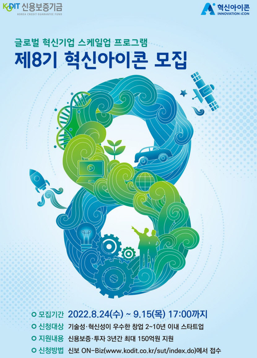 신용보증기금, 내달 15일까지 혁신아이콘 기업 공모