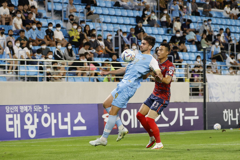 갈길바쁜 대구FC-김천상무 TK더비 0-0 무승부