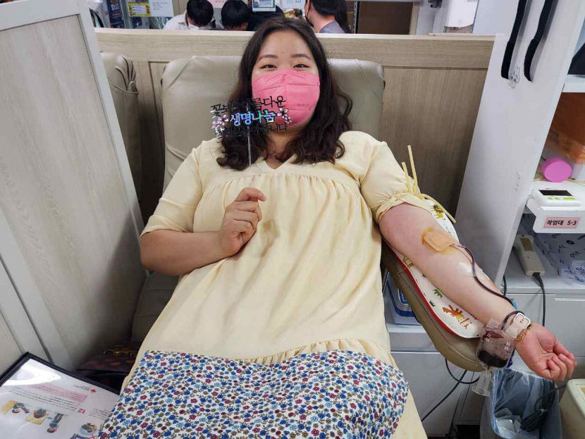 신천지 청년봉사단 위아원 대구경북지역연합회 3개월간 헌혈 캠페인