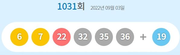 제1031회 로또 1등 8게임...당첨금 각각 32억1천395만원