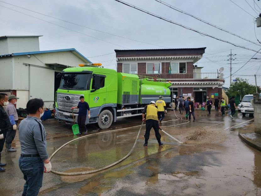 권기창 안동시장, 포항 이어 경주서도 태풍피해 복구작업 구슬땀