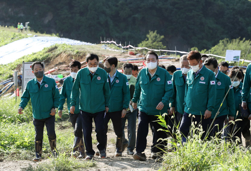 대통령실 구내식당 메뉴에 태풍피해 영주 사과…윤대통령 제안