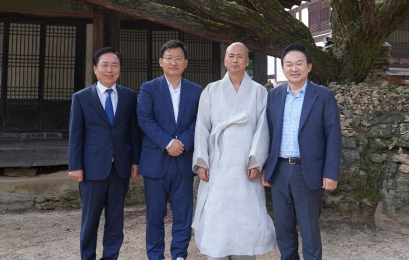 원희룡 장관, 대선 경선 후 1년 만에 안동 방문
