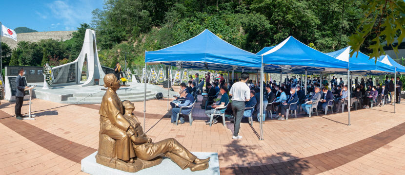 10월항쟁 76주기 및 한국전쟁전후민간인희생자 72주기 합동위령제