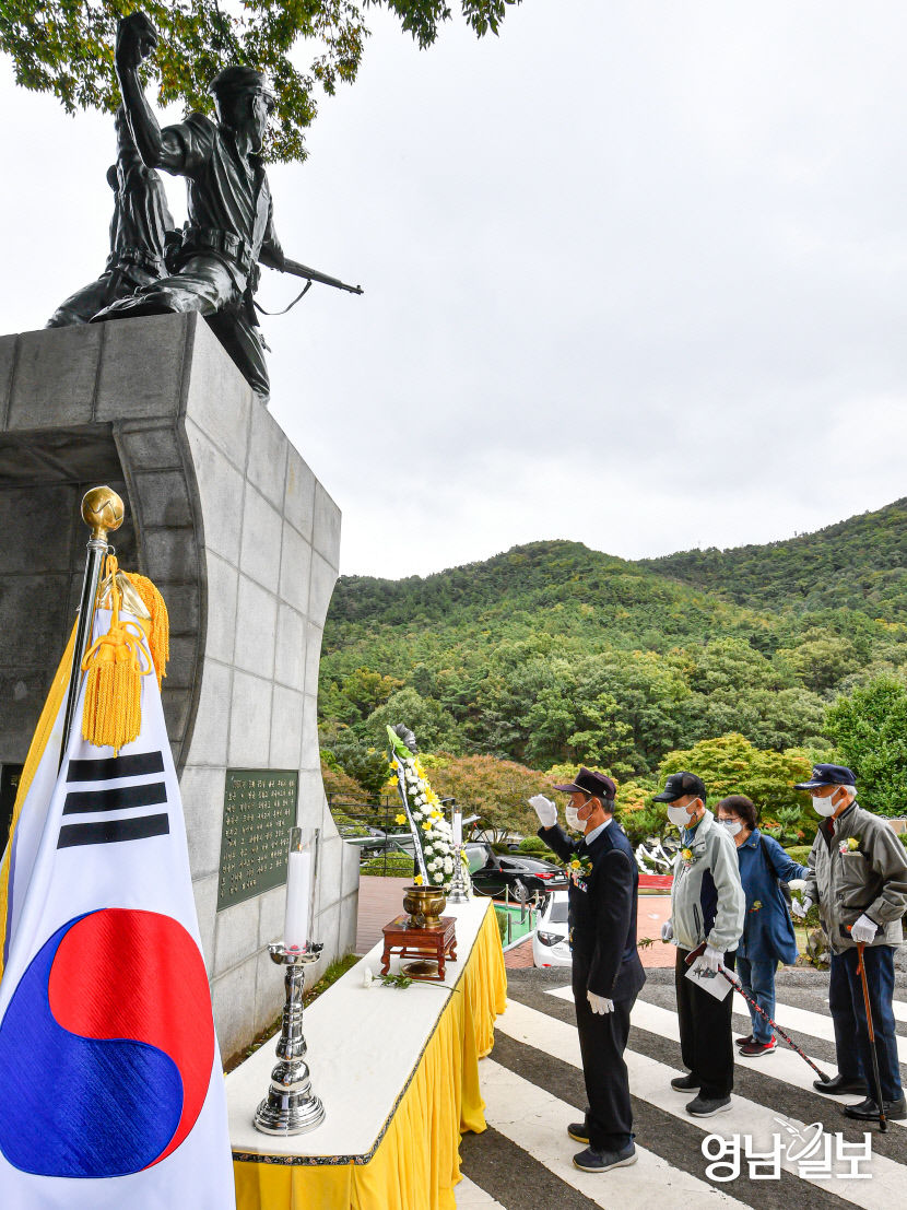 [포토뉴스] 낙동강승전기념관에서 제72주년 학도의용군 추념식 열려
