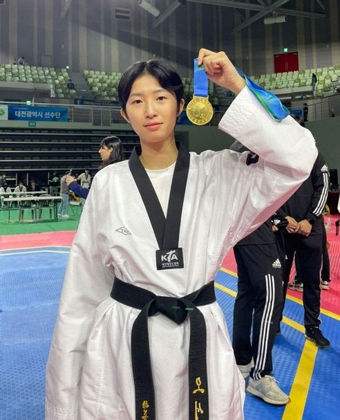[전국체전] 대구 태권도 자존심 지켰다…오서린, 여고부 -49㎏급 2연패