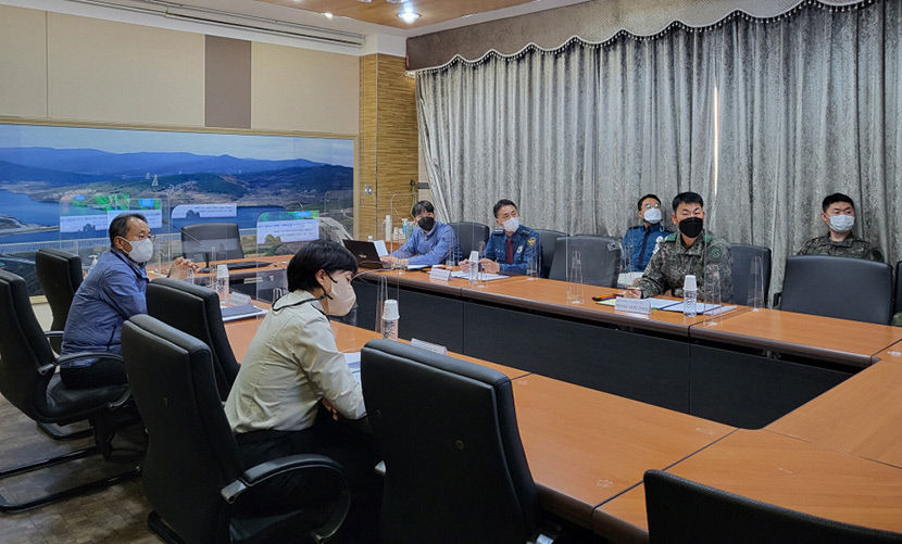 예천양수발전소, 드론테러 대비 유관기관장들과 토의