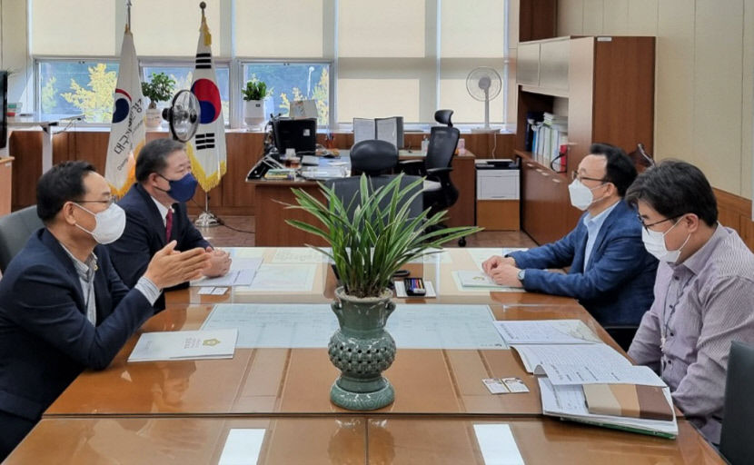 이철우 경주시의회 의장, 대구환경청 방문 경주 두류공단 의료폐기물 소각시설 증설 반대