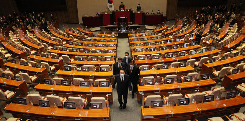 尹대통령 어려운 경제·안보 여건 언급하며 국회 협력 절실…민주당은 전면 보이콧