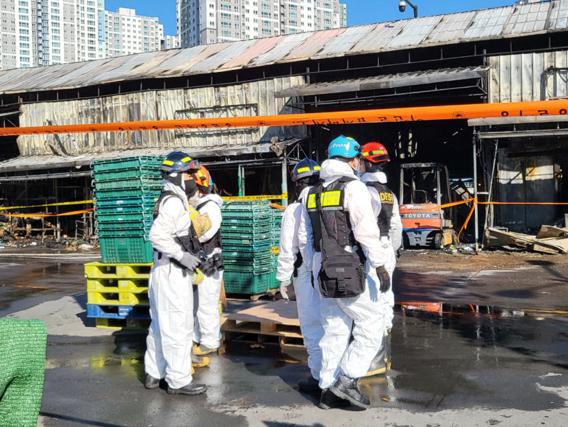 [매천시장 화재] 국과수 등 현장 합동감식 진행, 화재 원인 규명될까