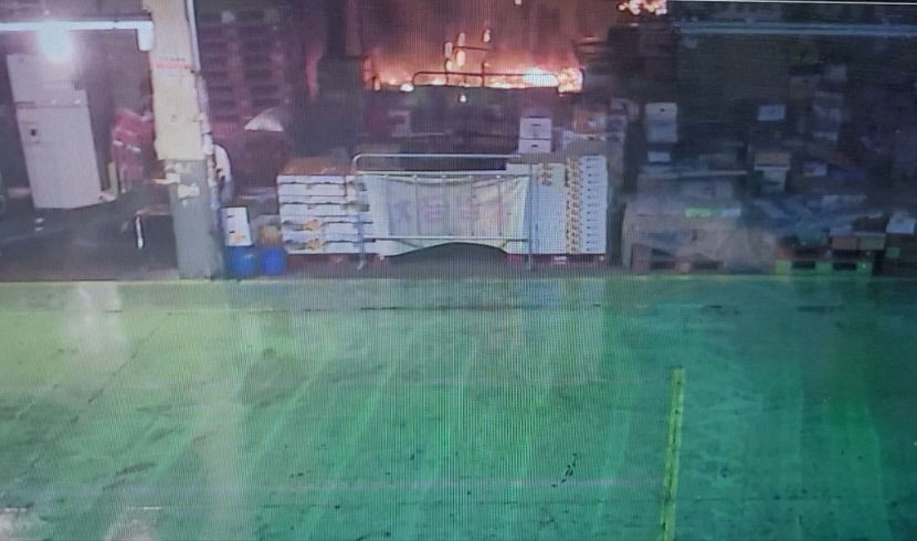 [최초공개] 대구 농수산물도매시장 화재 당시 CCTV 영상 일부 살펴보니