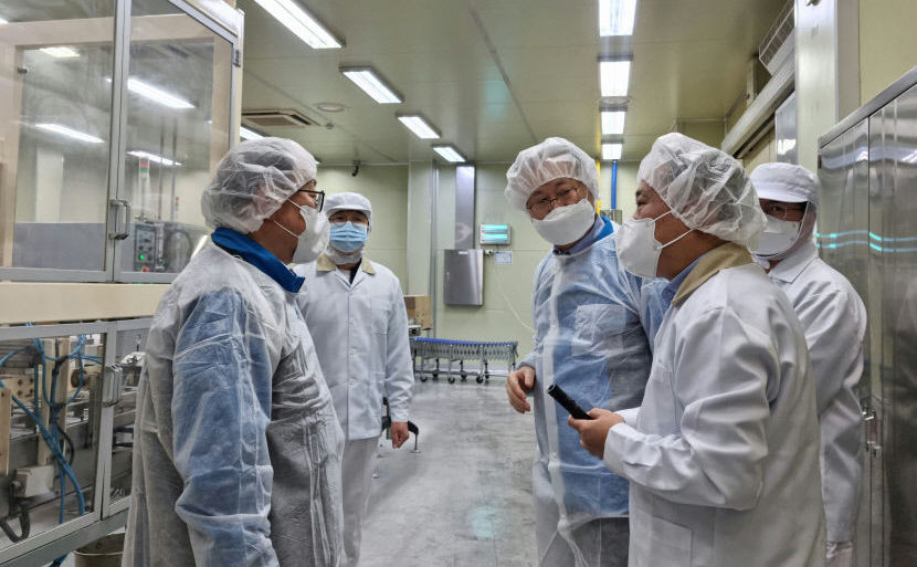 끼임사고 예방 안전보건공단 안종주 이사장 현장점검 실시