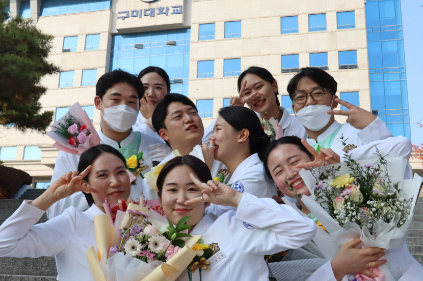 간호대학으로 승격한 구미대, 나이팅게일 선서식 가져