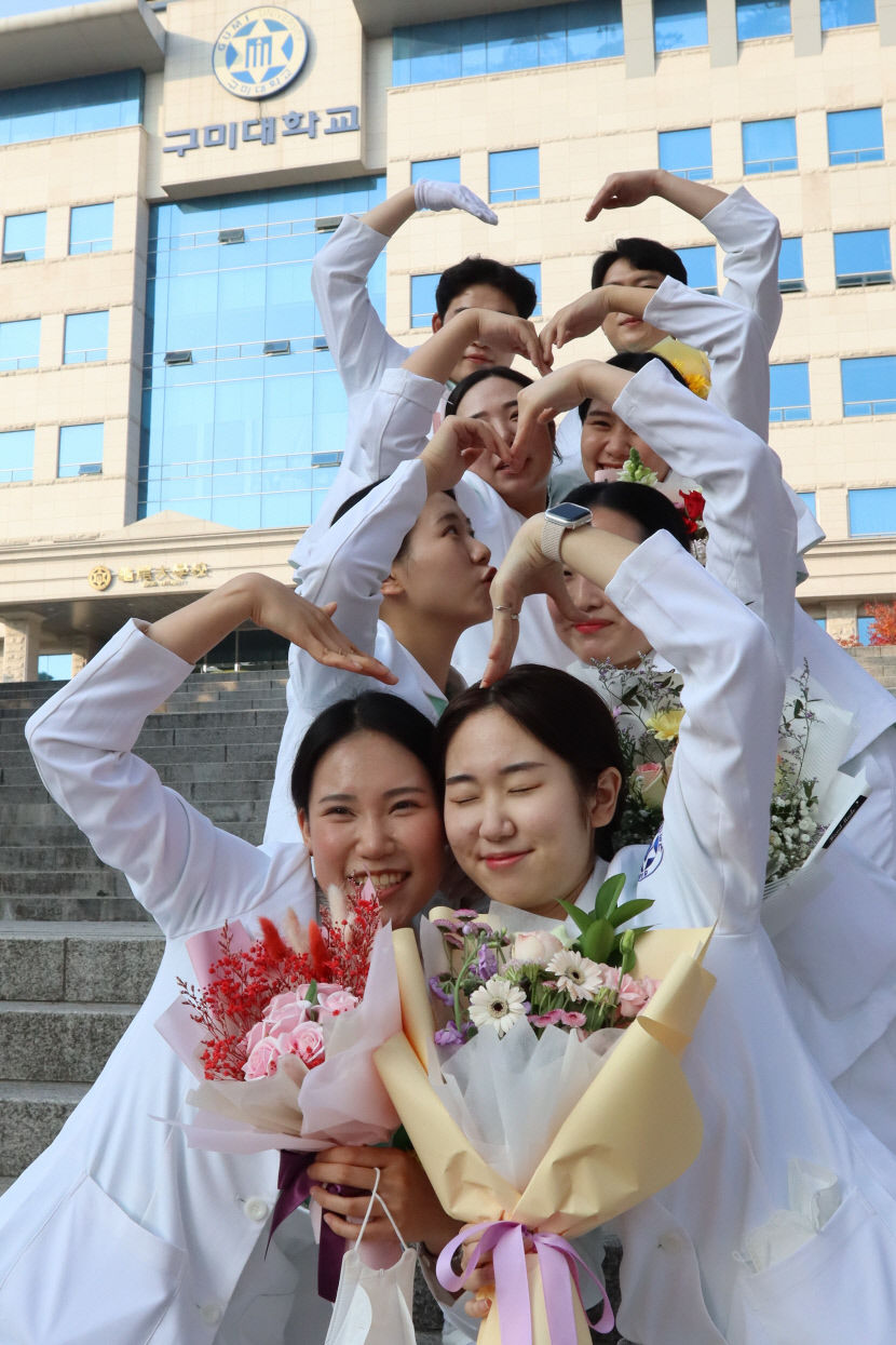 간호대학으로 승격한 구미대, 나이팅게일 선서식 가져