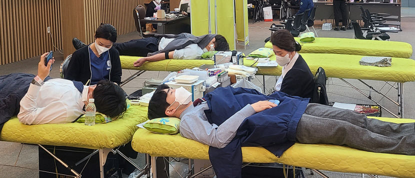 서한 사랑의 릴레이 헌혈 캠페인…이웃사랑 실천
