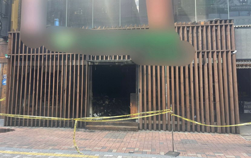 대구 동성로 화재 건물 보름 지나도록 화재 잔재 그대로…상인 등 불편 호소