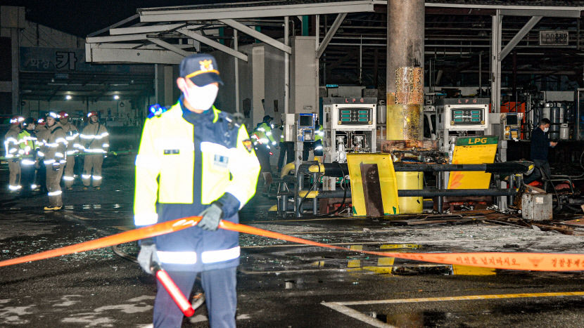 대구 서구 LPG 충전소 폭발·화재…경찰 원인 조사 대구 긴급 안전점검