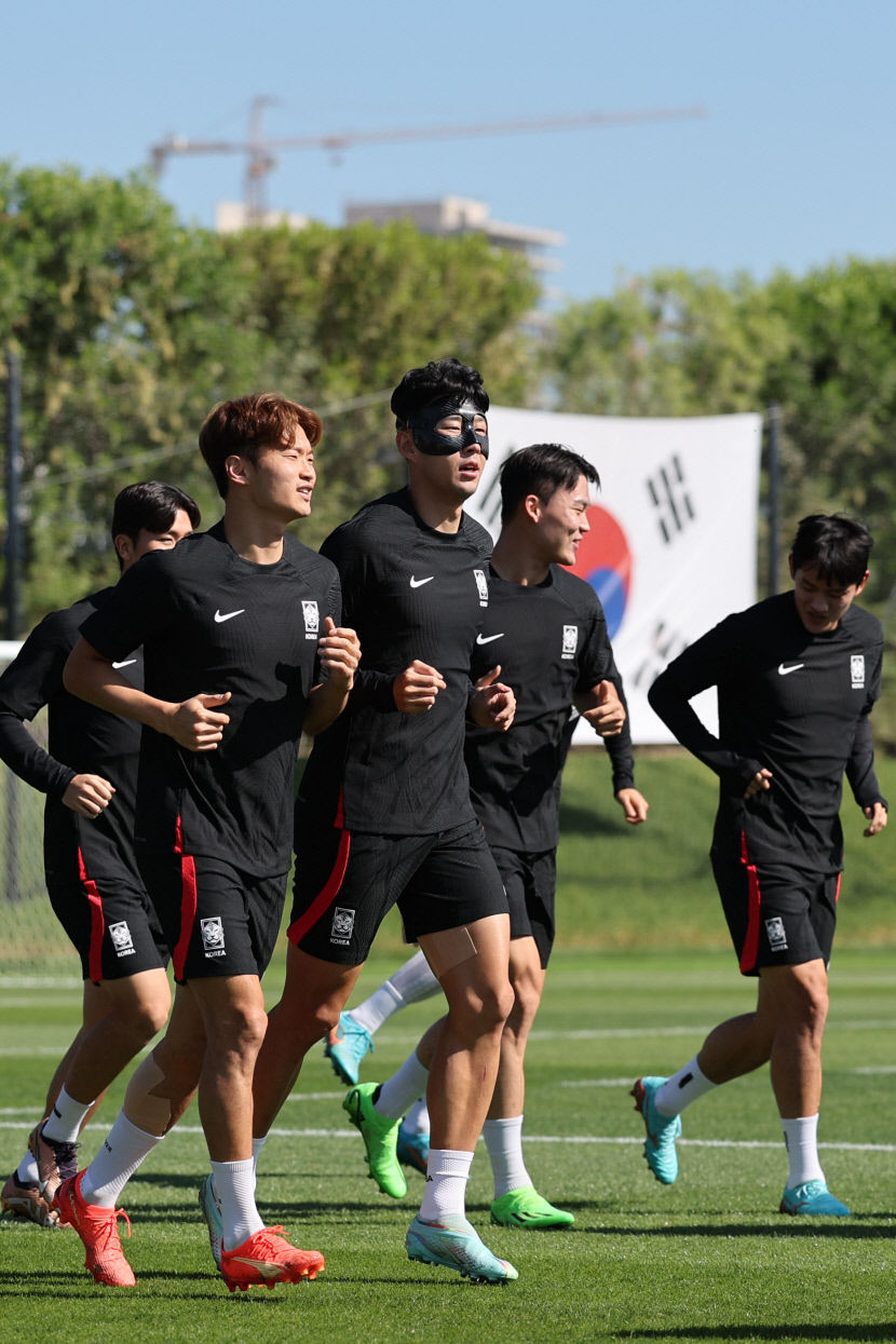 결전 하루 앞둔 축구대표팀