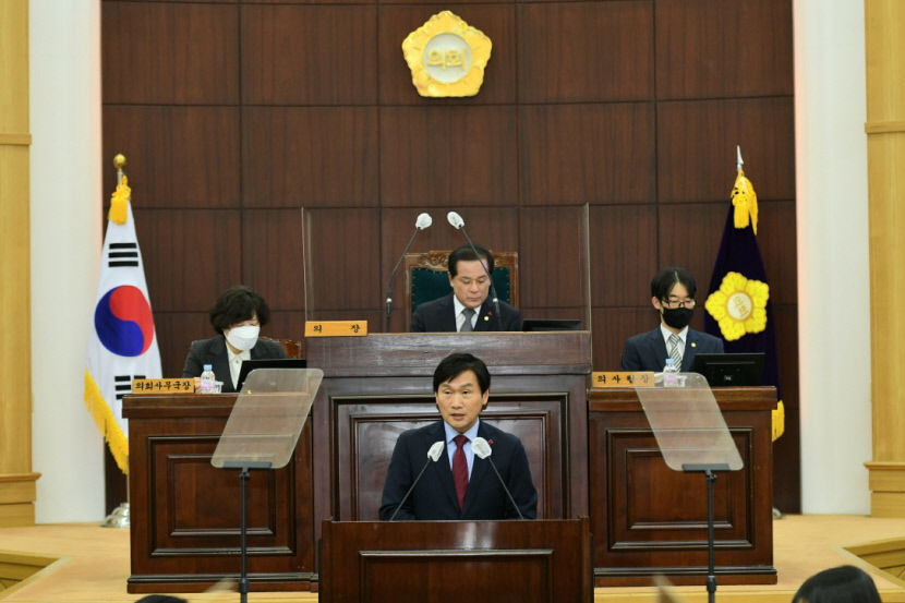 조현일 경산시장 ICT기반 상수도관 관리체계로 깨끗한 물 안정적 공급