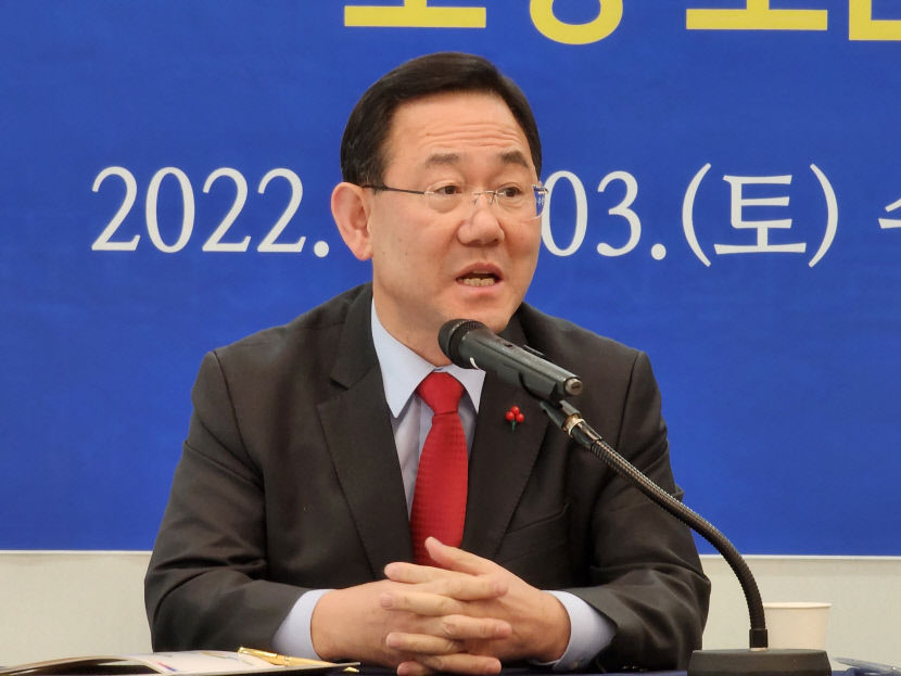 주호영, 차기 당권 주자 언급하며 다들 성에 차지 않아해
