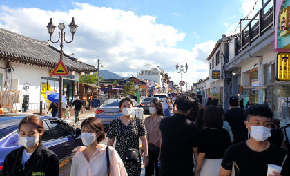지난해 경주 찾은 국내 관광객 95.7% 다시 경주 찾겠다