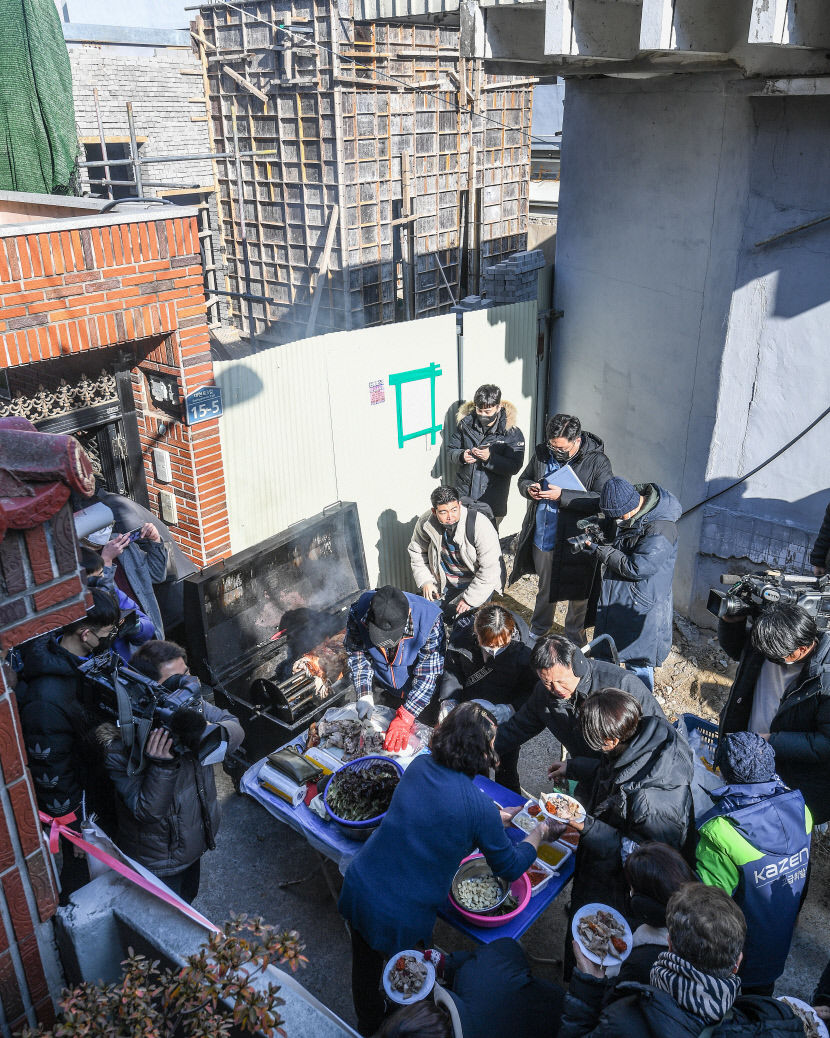 [포토뉴스] 대구 북구 이슬람사원 반대 돼지고기 바비큐 축제 강행
