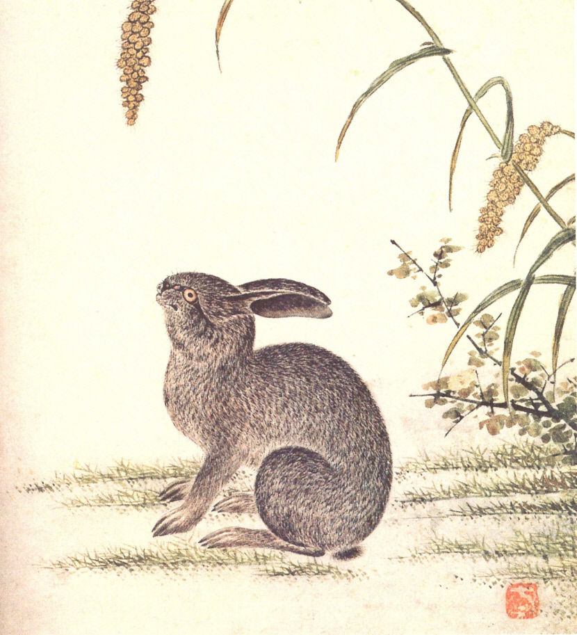 [김남희의 그림 에세이] 지혜롭고 사랑스러운 화폭 속 토끼…계묘년, 토끼 기운 함께하길!