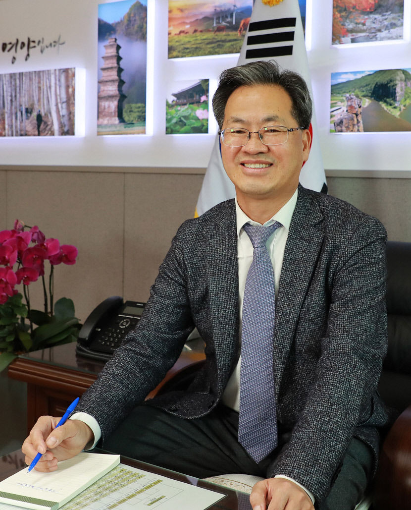 [농업으로 행복한 영양] 시리즈를 마치며-오도창 영양군수 인터뷰…전국 명성 영양고추산업 다변화하고 스마트농업 실현하겠다