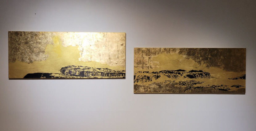 물의 풍경, 금빛 그리움으로 재소환되다 김조은 글로리어스 모멘트展