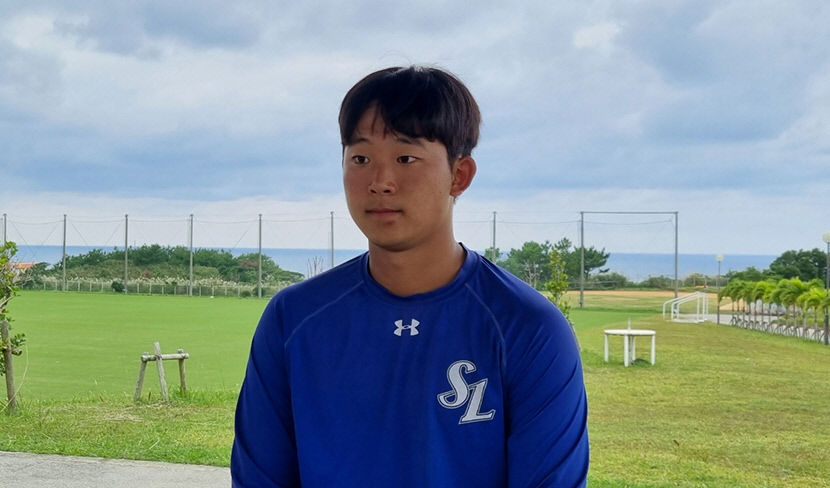 [박진만號 마무리 캠프 (12)]내야수 조민성, 거포 노리는 어린 사자 힘들어 포기해본 적은 없어요