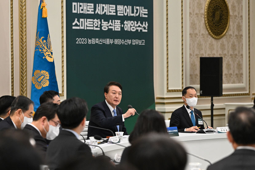 농어촌 인프라 개선·농가지원 확대, 수출도 늘려…농식품부·해수부 업무보고