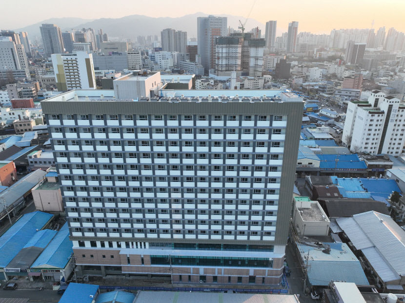 [포토뉴스] 개관 앞두고 모습 드러낸 대구행복기숙사