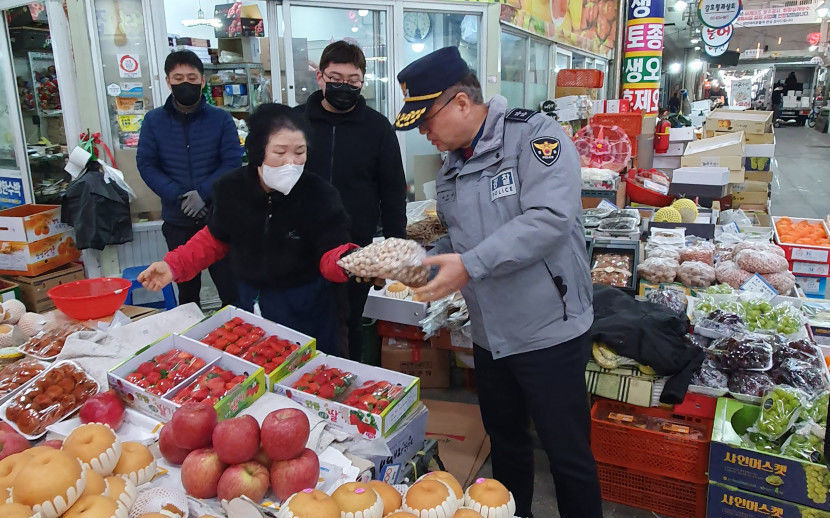 최주원 경북경찰청장, 명절 전 치안 점검 등 만전