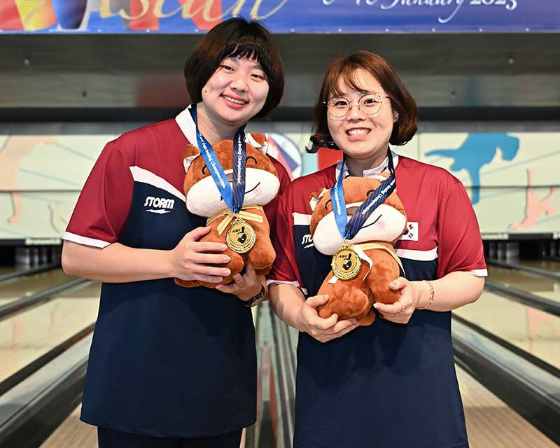 구미시청 볼링팀, 아시아볼링선수권대회 금메달 2개 획득