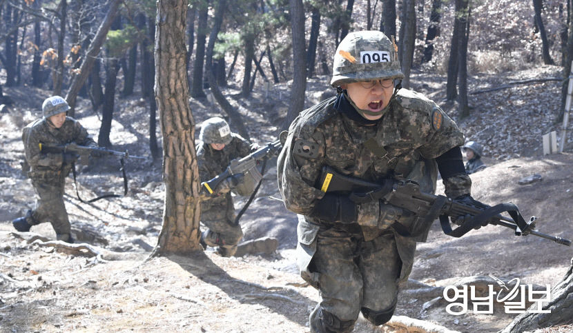 [포토뉴스] 약진하는 50사단 훈련병들