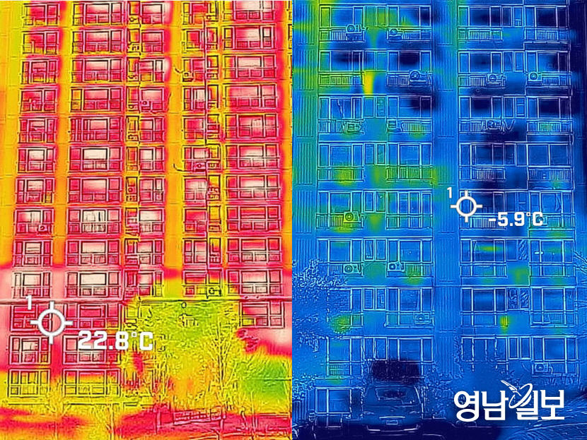[포토뉴스] 빈부에 따라 뚜렷한 난방 온도 격차