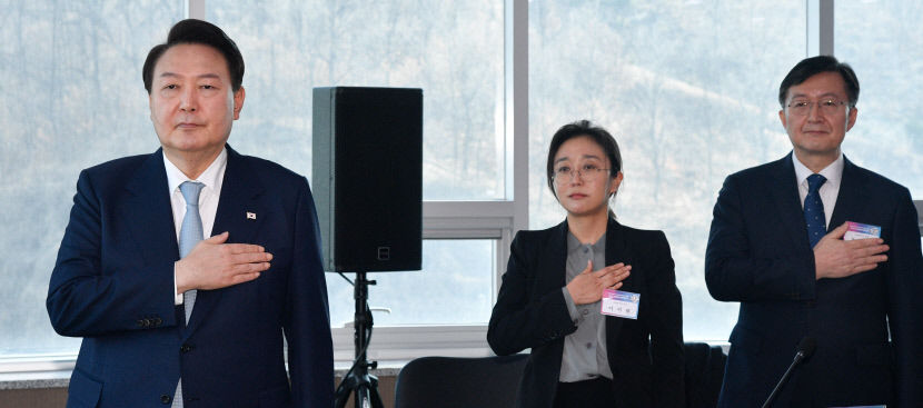[포토뉴스] 윤석열 대통령 경북 금오공대에서 인재양성전략회의 주재
