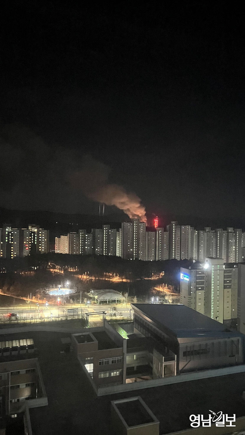 [속보]경북 북부권 광역 쓰레기 소각장 화재
