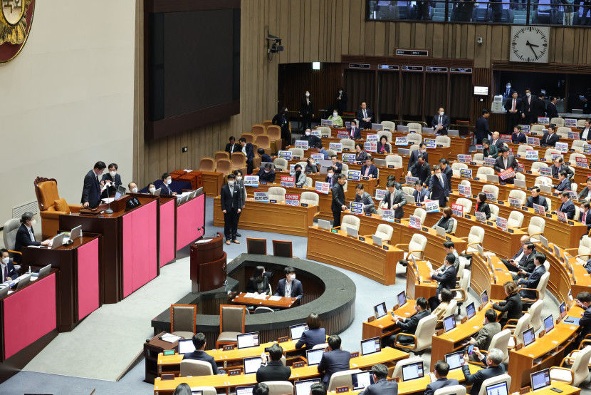 13일 더불어민주당 박홍근 원내대표 교섭단체 연설…여야 공방 계속될 듯