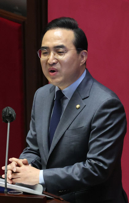 박홍근 원내대표, 윤석열 정부에 최악의 무능정권 비난