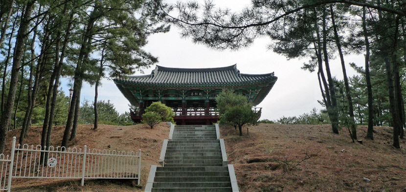 [주말&여행] 경북 울진 월송정...화랑 보듬고, 파랑 맞서고…경외감 주는 검푸른 송림