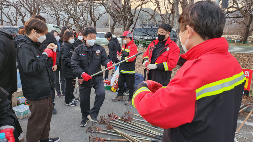 영천 화남면 야산 산불, 화북면 등으로 확산