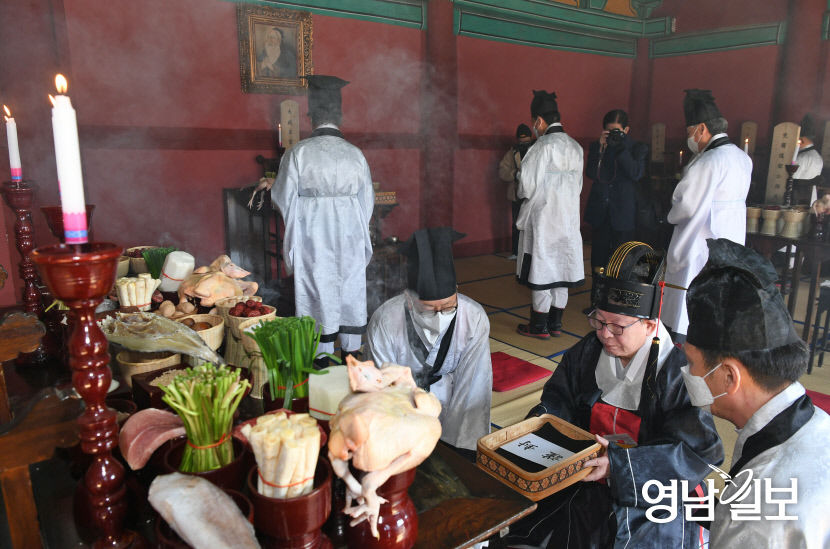 [포토뉴스] 계묘년 춘계 석전대제 열린 대구향교