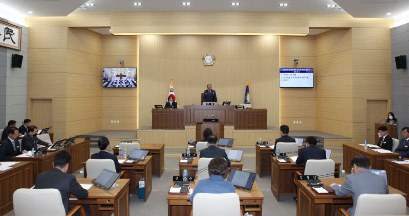 예천군의회 임시회 개회···6~9일까지 군정 질의 펼쳐