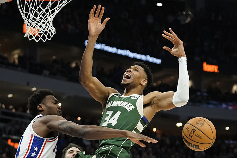 NBA 밀워키, 필라델피아에 패…16연승 행진 중단