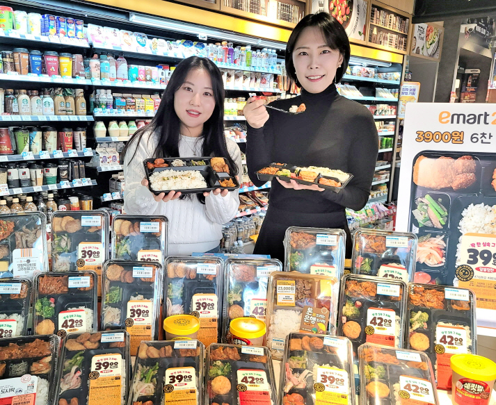 런치플레이션에 갓성비 편의점 도시락 통했다