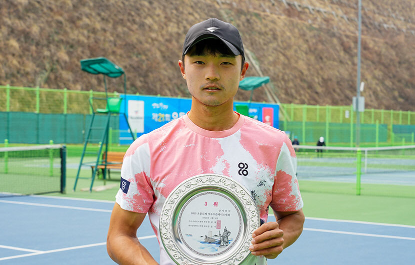 안동시청 강구건 선수, 여수오픈 테니스 3위