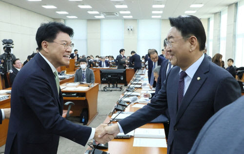 국회 행정안전위서도 강제징용 해법 신경전