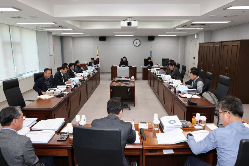 포항시의회 예결특위, 추경예산 심사